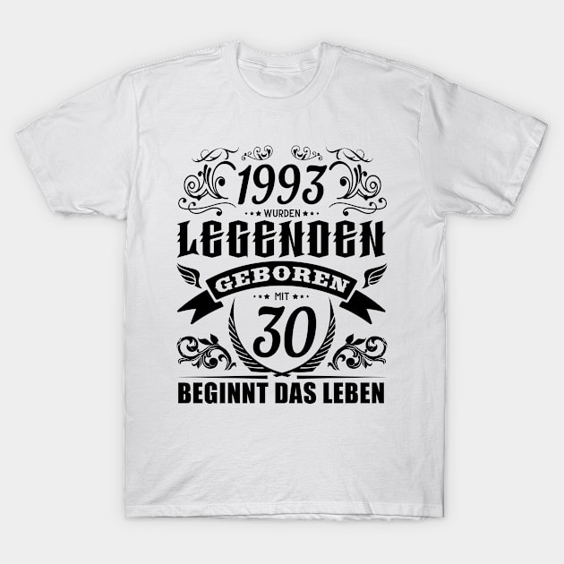 legenden wurden 1993 geboren T-Shirt by HBfunshirts